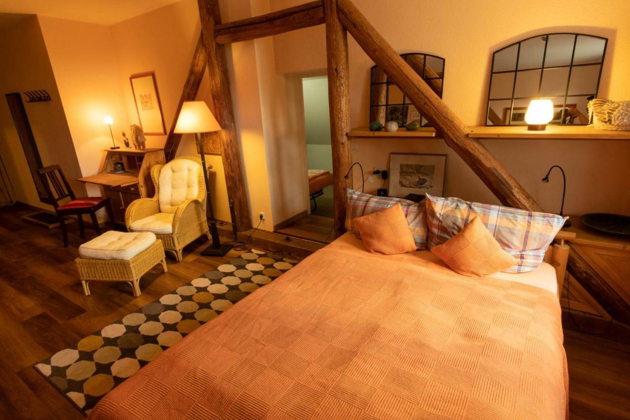 Gutshaus Von Bismarck Apartment An der Schmucke Bagian luar foto