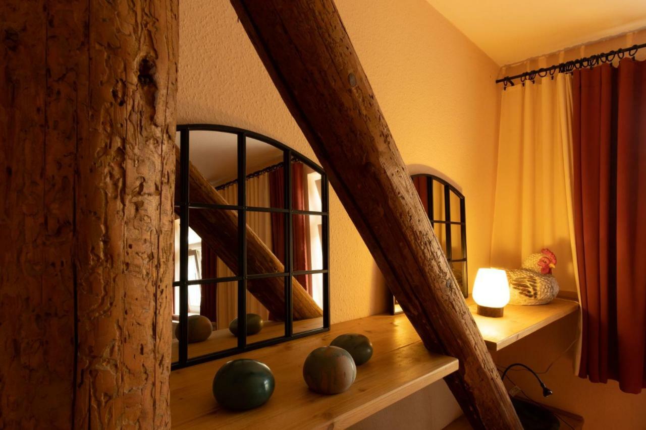 Gutshaus Von Bismarck Apartment An der Schmucke Bagian luar foto